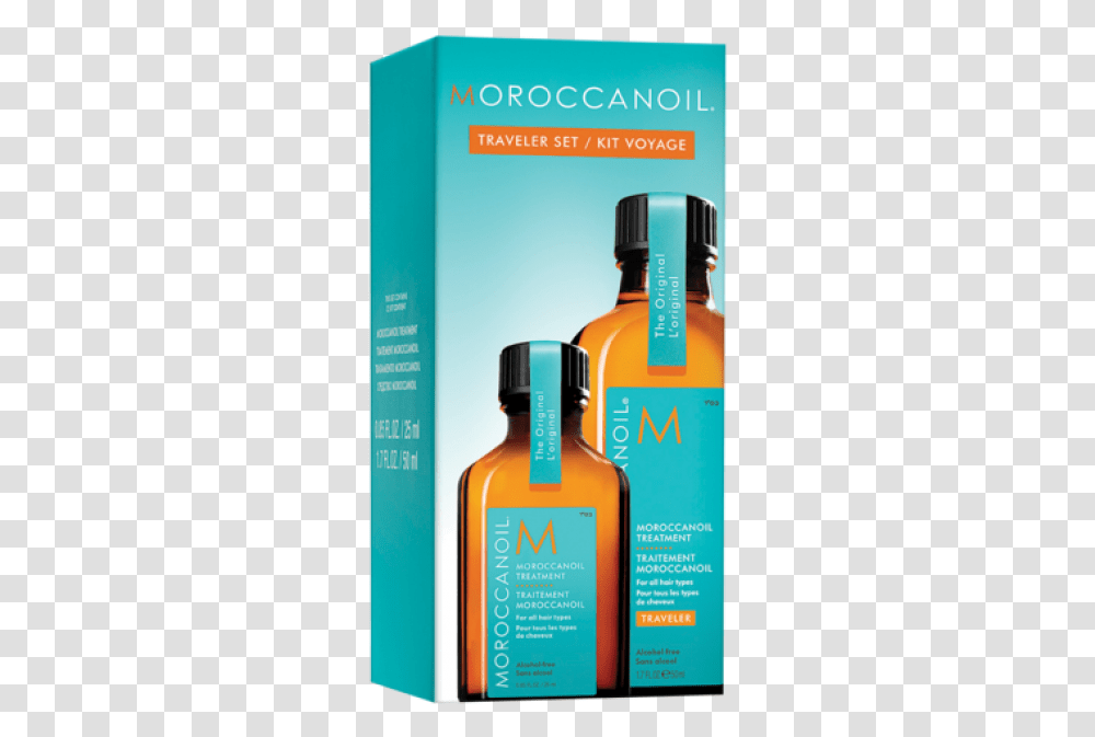 Moroccanoil 50 Ml 25 Ml, Bottle, Liquor, Alcohol, Beverage Transparent Png