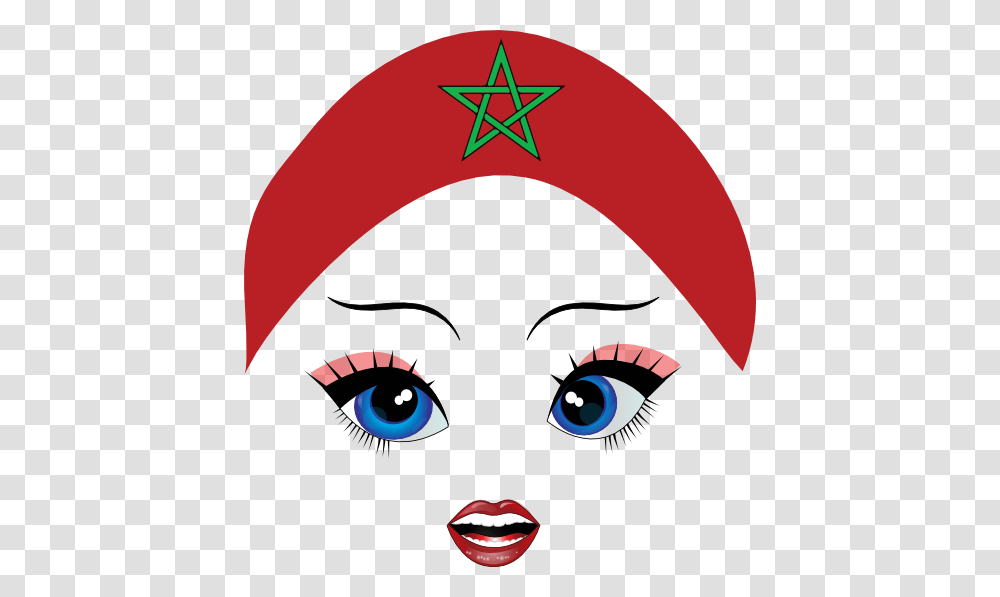 Morocco Clipart Smiley Face, Star Symbol Transparent Png