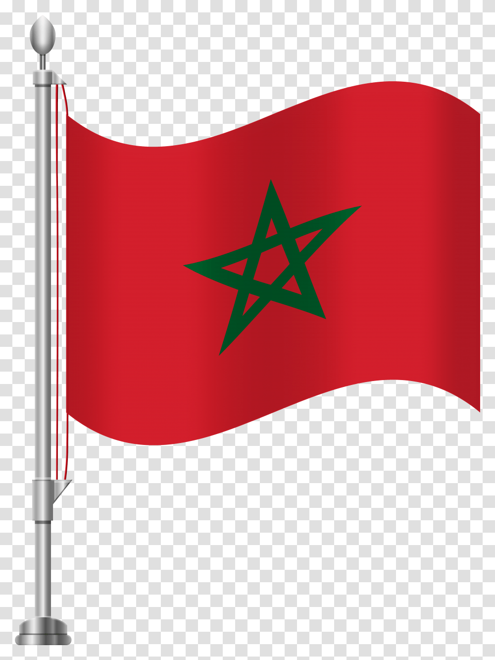 Morocco Flag Clip Art, Star Symbol, American Flag Transparent Png