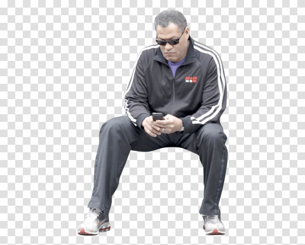 Morpheus Neo Laurence Fishburne Trinity The Architect Keanu Reeves Sad, Sitting, Person, Man Transparent Png