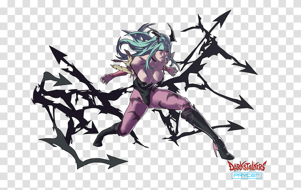 Morrigan Aensland Needs New Sprites, Person, Comics, Book, Manga Transparent Png