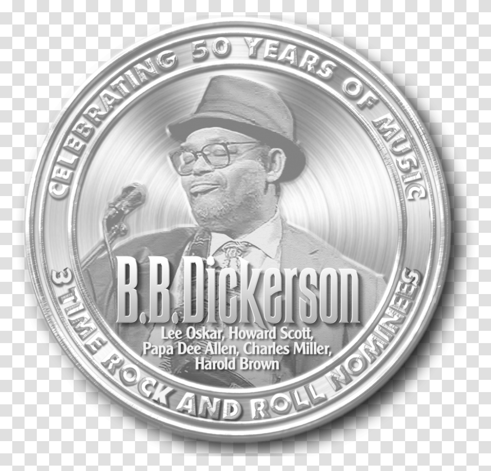 Morris Bb Dickerson - Coin, Nickel, Money, Person, Human Transparent Png