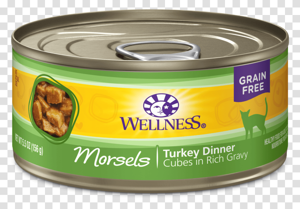 Morsels Turkey Wellness Minced Turkey Entree, Canned Goods, Aluminium, Food, Tin Transparent Png