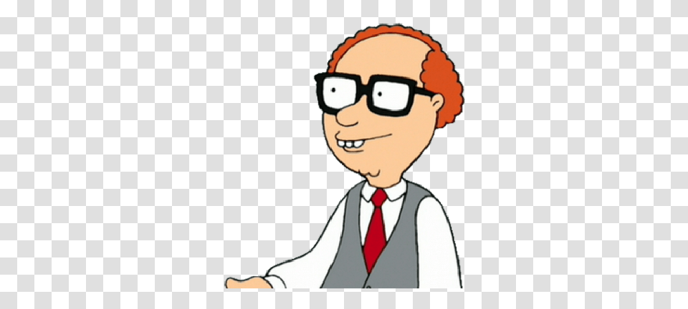Mort Goldman Family Guy Jewish Mort Goldman, Person, Tie, Sunglasses, Shirt Transparent Png