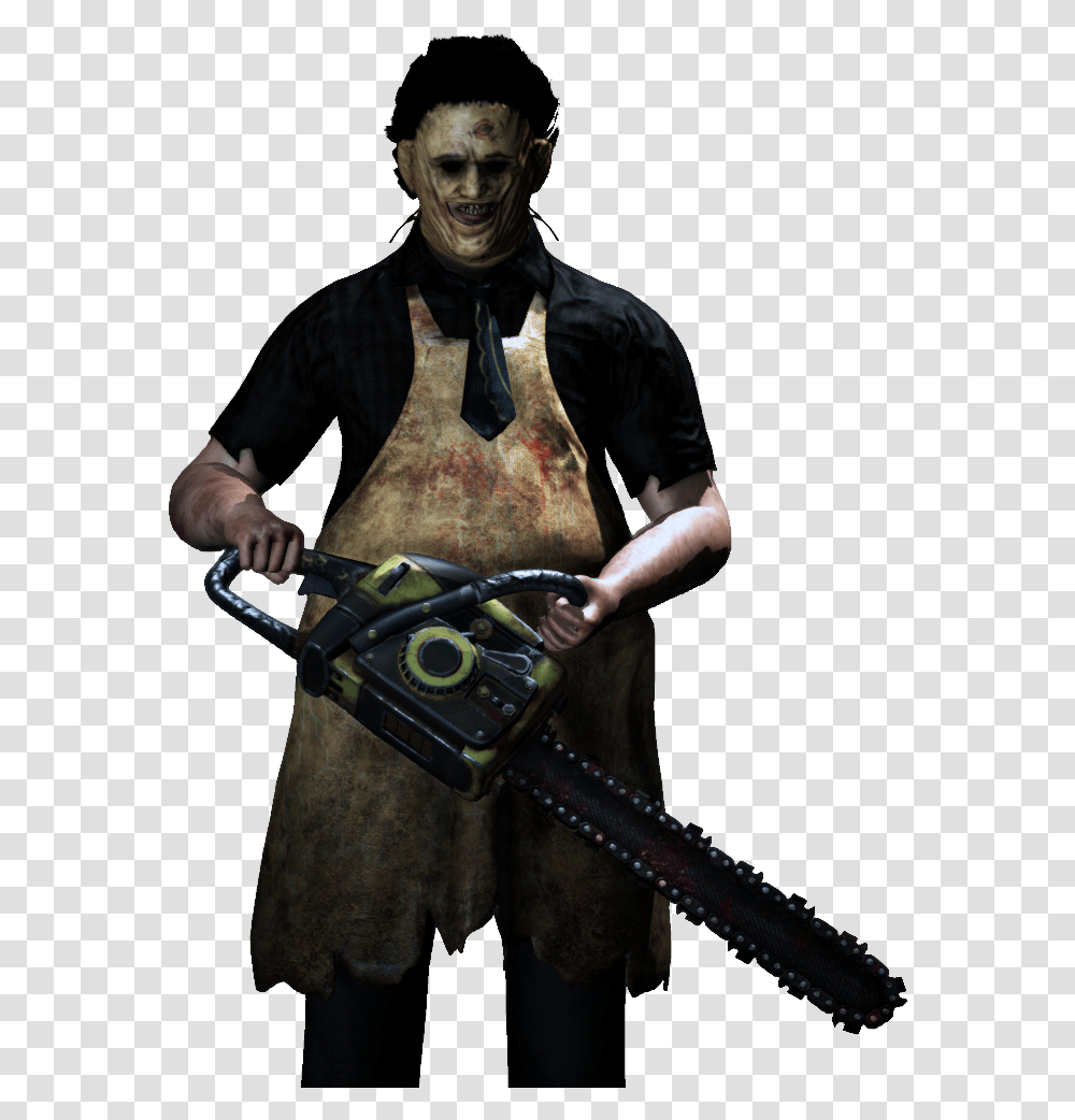 Mortal Kombat 10 Leatherface, Person, Human, Gun, Weapon Transparent Png