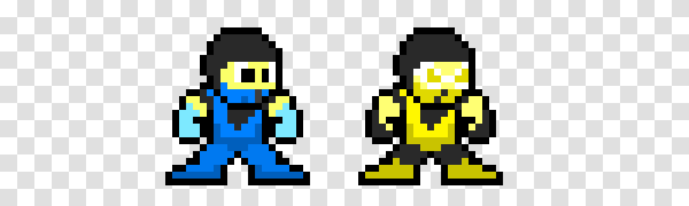 Mortal Kombat Bit Pixel Art Maker, Pac Man Transparent Png