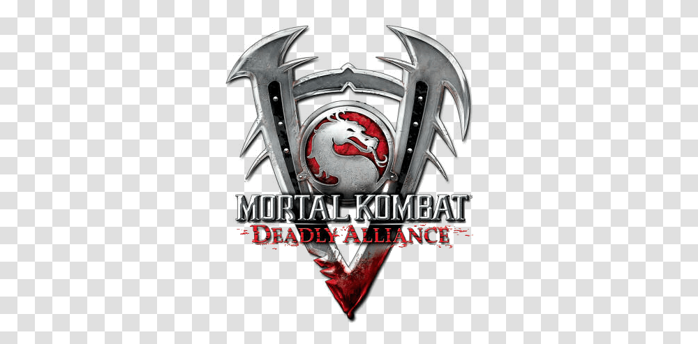Mortal Kombat Deadly Alliance & Free Mortal Kombat Games Logo, Symbol, Trademark, Poster, Advertisement Transparent Png