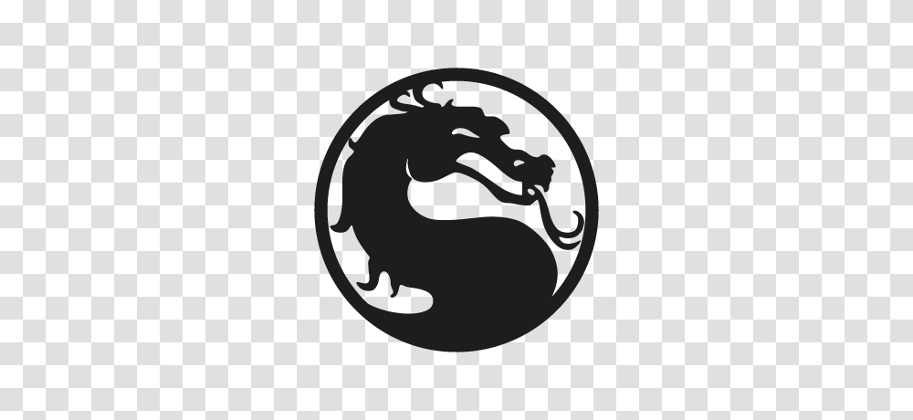 Mortal Kombat, Game, Stencil Transparent Png