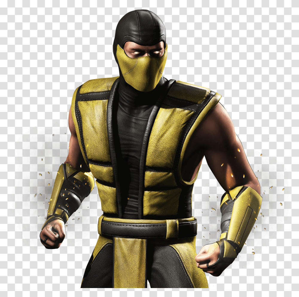 Mortal Kombat Green Scorpion, Person, Human, Armor, Ninja Transparent Png