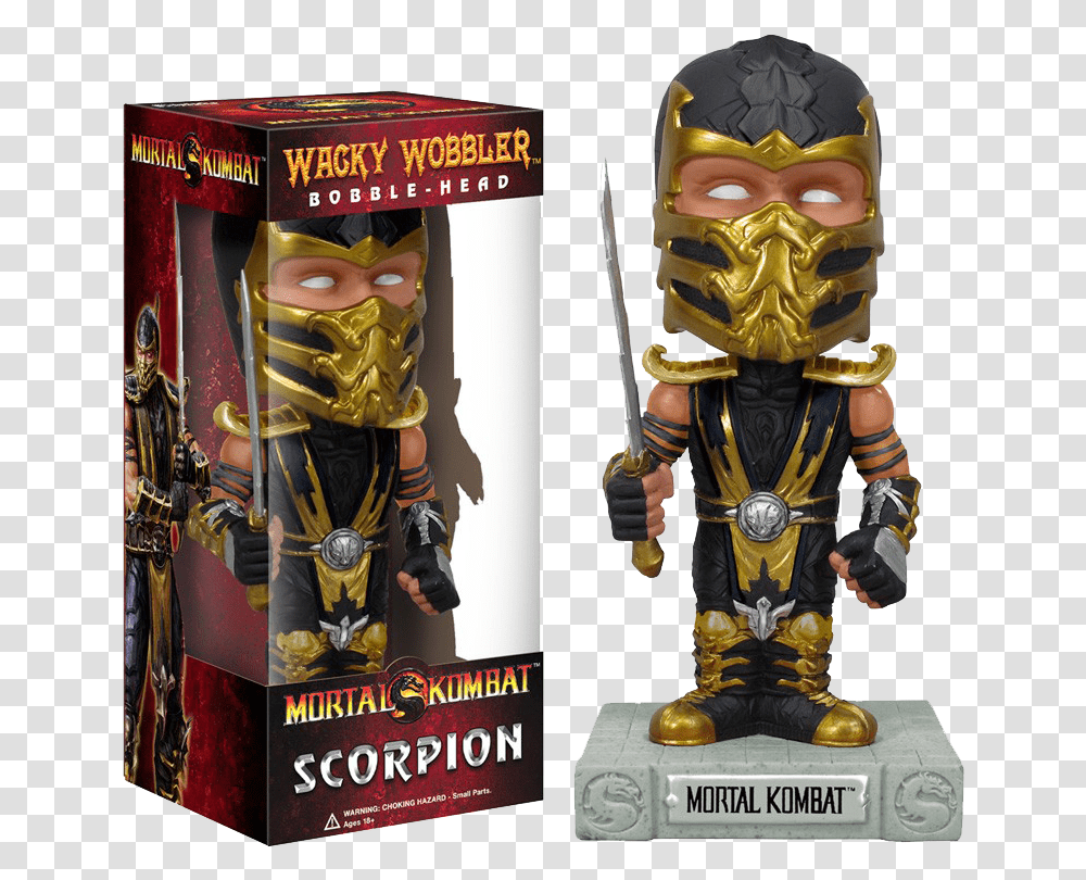 Mortal Kombat Scorpion Funko Pop, Person, Samurai, Figurine, Knight Transparent Png