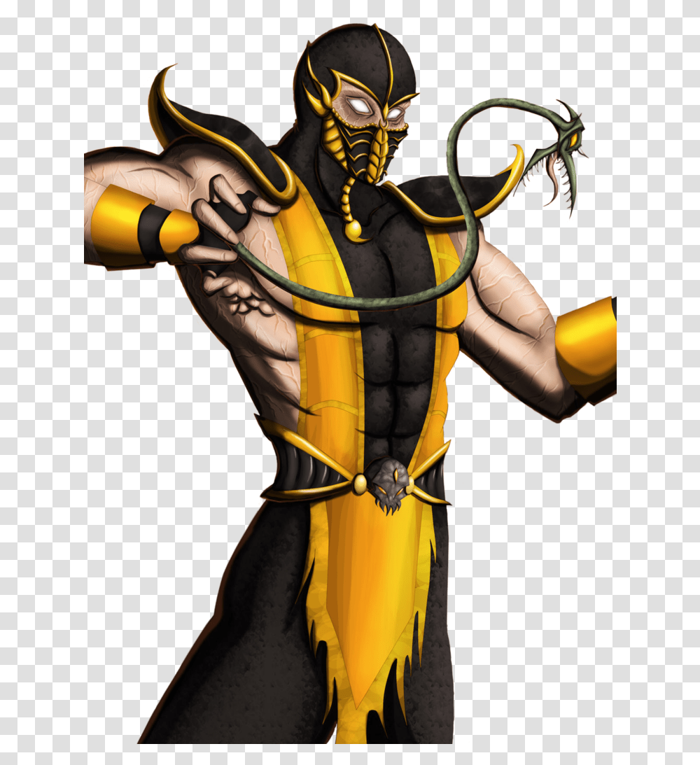 Mortal Kombat Scorpion, Hand, Animal, Bee, Insect Transparent Png