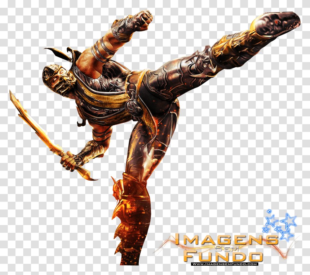 Mortal Kombat Scorpion Mortal Kombat 3 Scorpion Action Figure, Person, Human, Acrobatic, Astronaut Transparent Png