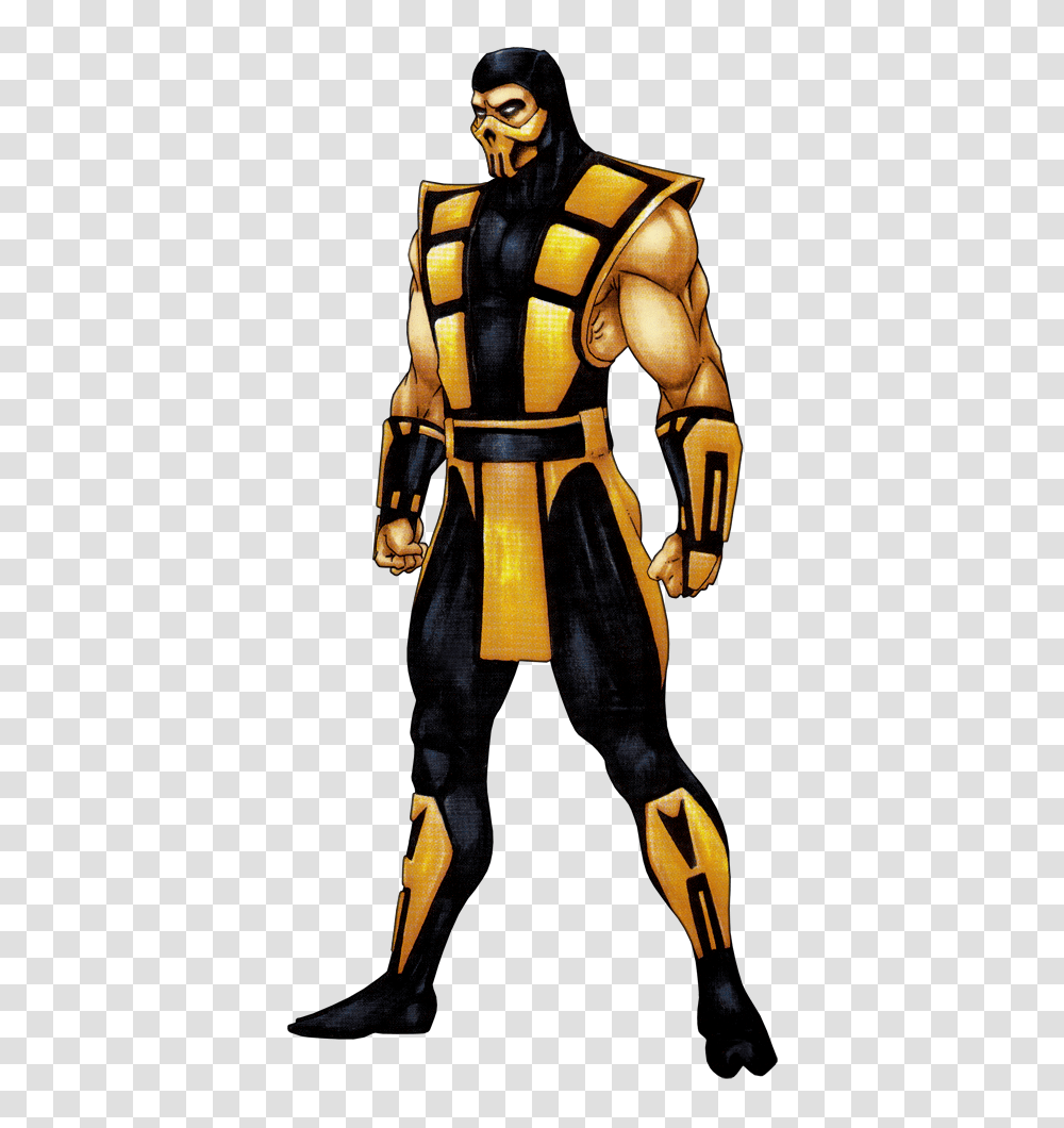 Mortal Kombat Scorpion Photos, Person, Human, Apparel Transparent Png