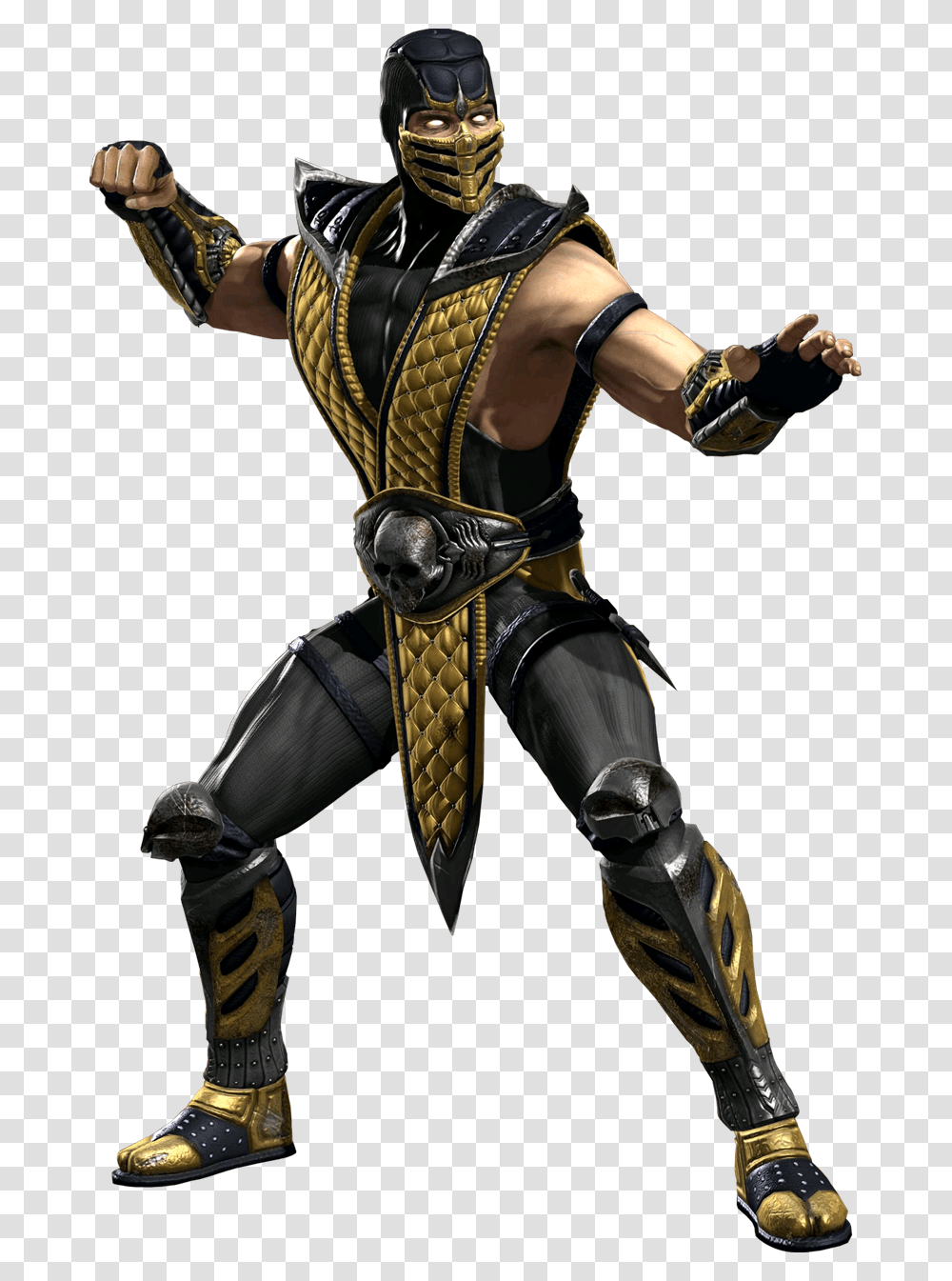 Mortal Kombat Vs Scorpion Mortal Kombat Characters, Helmet, Person, Human Transparent Png