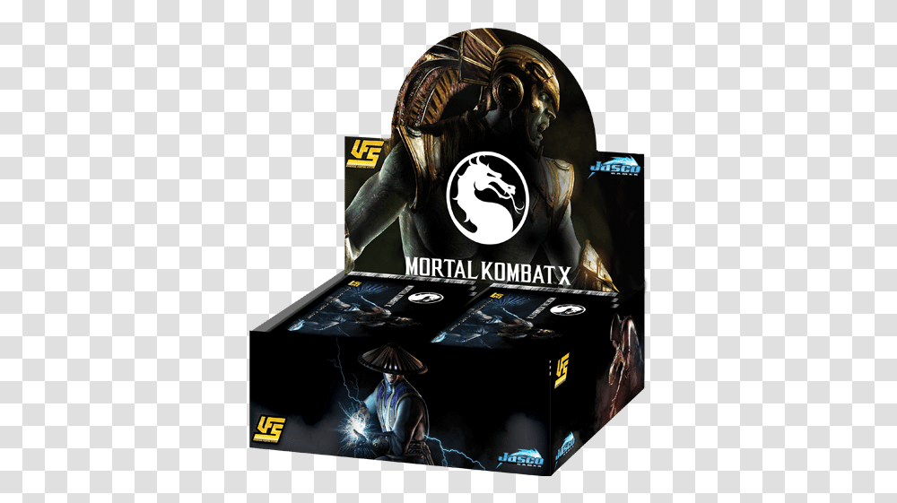 Mortal Kombat X Booster Box Saltire Mortal Kombat Board Game, Person, Human, Batman, Advertisement Transparent Png