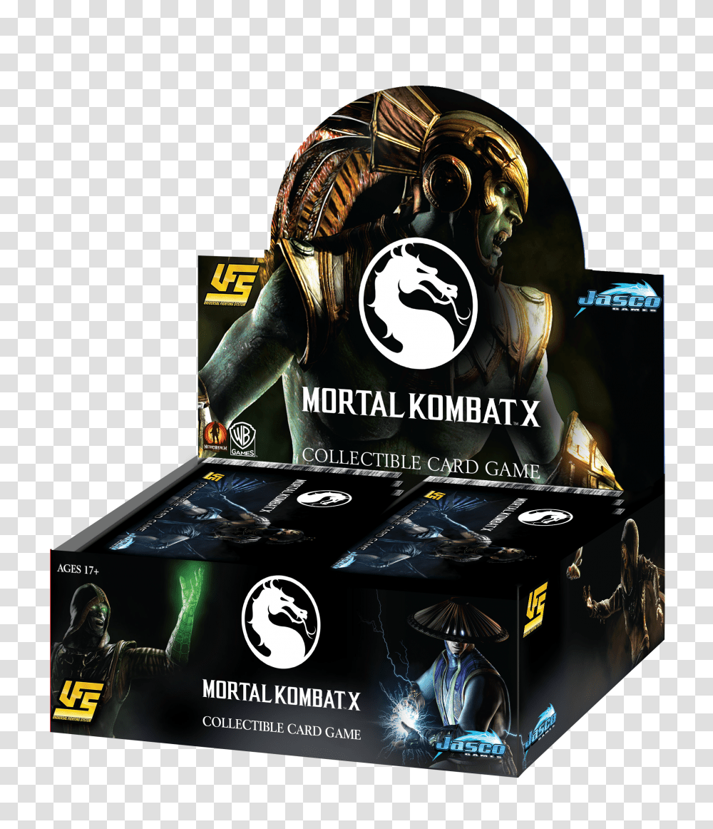Mortal Kombat X Booster Display, Poster, Advertisement, Flyer, Paper Transparent Png