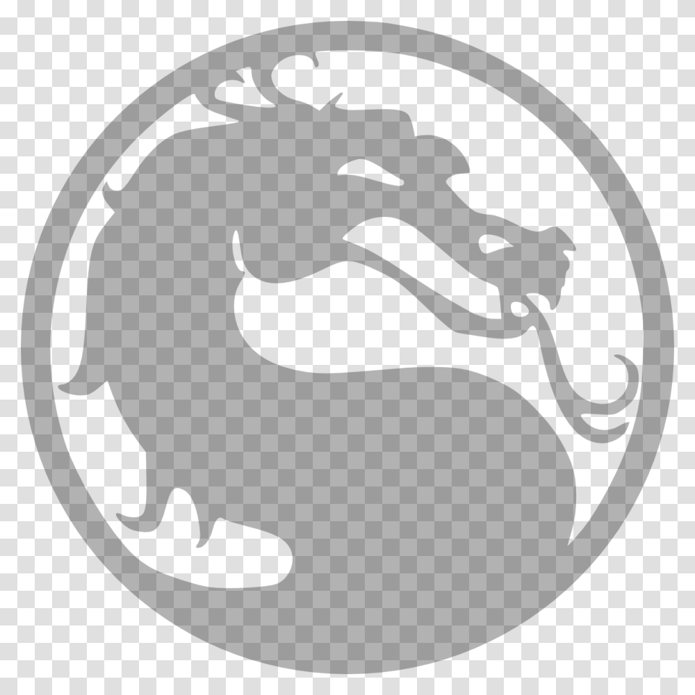 Mortal Kombat X Logo Amp Clipart Free Mortal Kombat Logo, Silhouette, Label Transparent Png