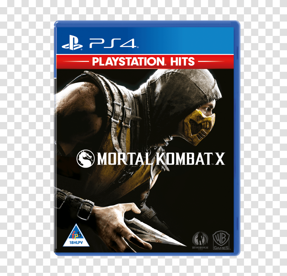 Mortal Kombat X Play Station 4 Hits Mortal Kombat X Playstation Hits, Advertisement, Poster, Flyer, Paper Transparent Png