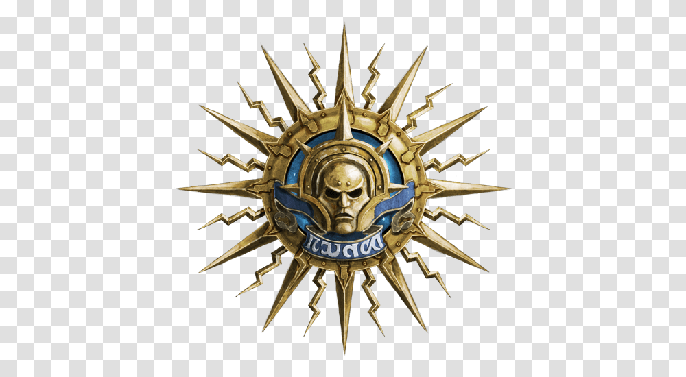 Mortal Realms Age Of Sigmar Logo, Symbol, Emblem, Spider, Invertebrate Transparent Png