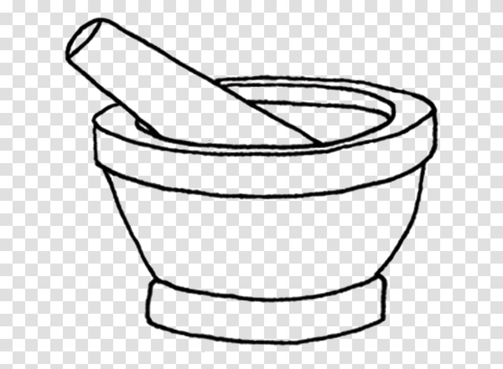 Mortar And Pestle Drawing Clipart Download Mortar And Pestle Drawing, Handbag, Accessories, Accessory, Cannon Transparent Png
