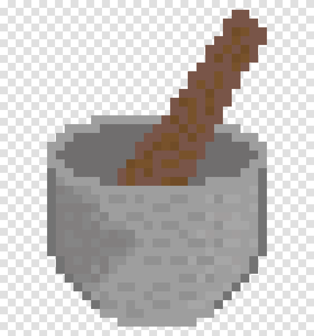 Mortar And Pestle Pixel Art Sword And Shield, Rug, Sweets, Food, Outdoors Transparent Png
