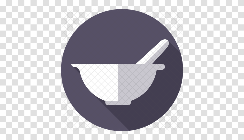 Mortar And Pestle Rounded Icon Skt T1, Bowl, Meal, Dish, Soup Bowl Transparent Png