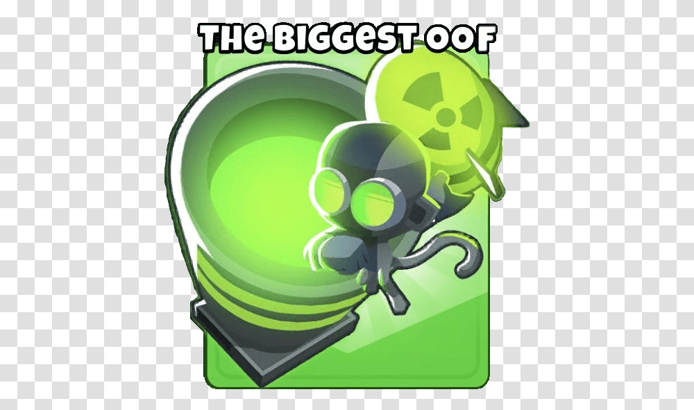 Mortar Monkey The Biggest One, Green Transparent Png
