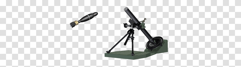 Mortar, Weapon, Tripod, Telescope, Weaponry Transparent Png