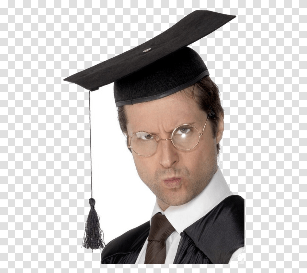 Mortarboard Mortar Board Hat, Tie, Accessories, Accessory, Person Transparent Png