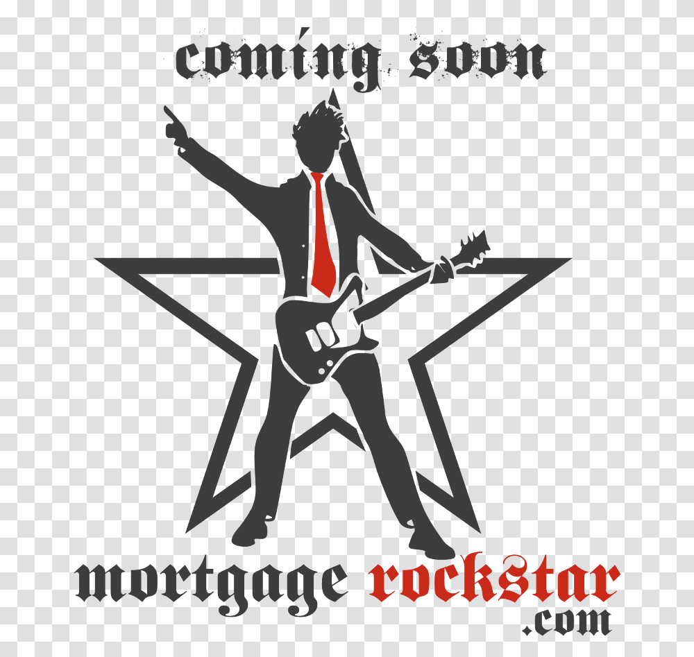 Mortgage Rockstar Logo, Poster, Advertisement, Duel, Person Transparent Png