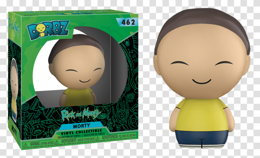 Morty Head Snowball Rick And Morty Funko, Label, Dvd, Disk Transparent Png