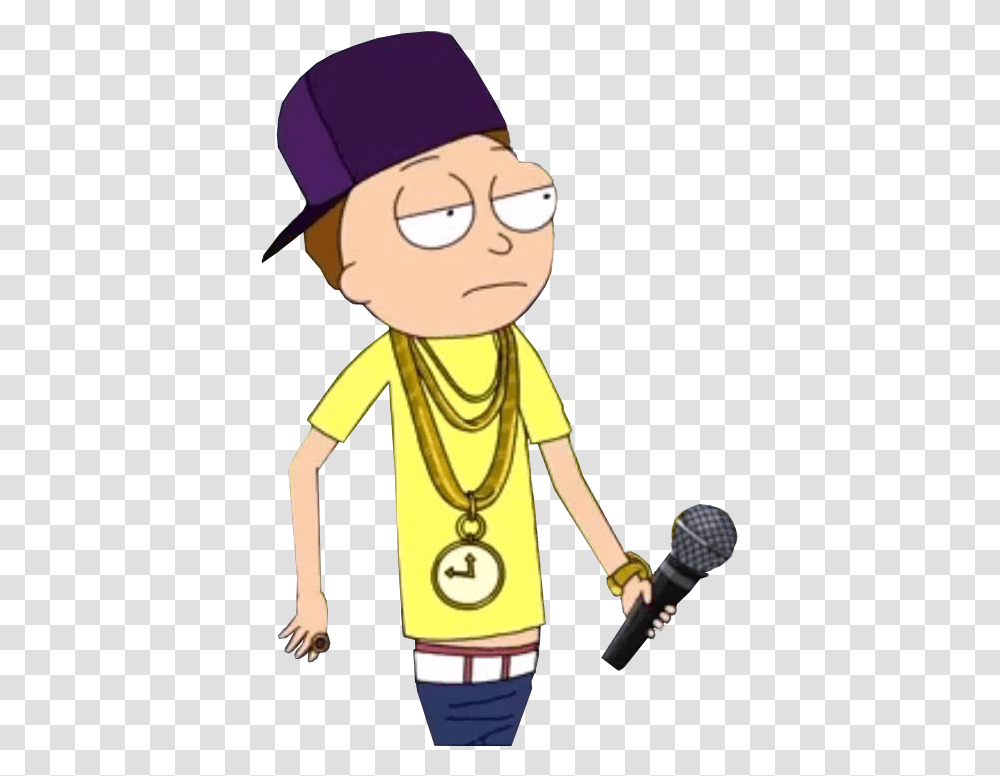 Morty Render, Pendant, Person, Human, Microphone Transparent Png