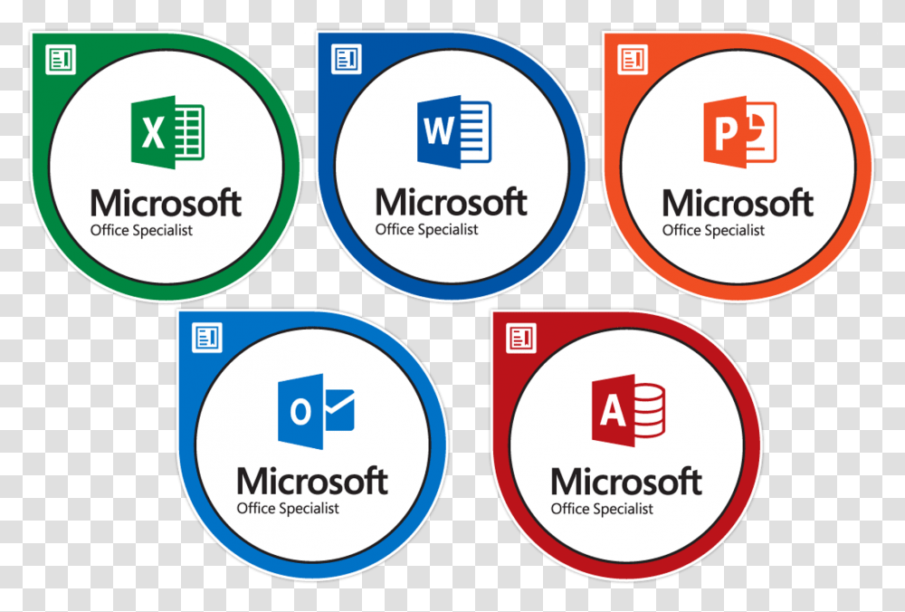 Mos Microsoft Office Specialist Microsoft Office Specialist Badges, Label, Sticker, Word Transparent Png