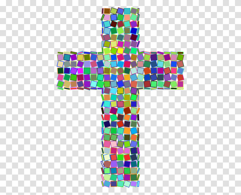 Mosaic Cross Google Search Cross Coloring, Symbol, Crucifix, Pajamas, Clothing Transparent Png