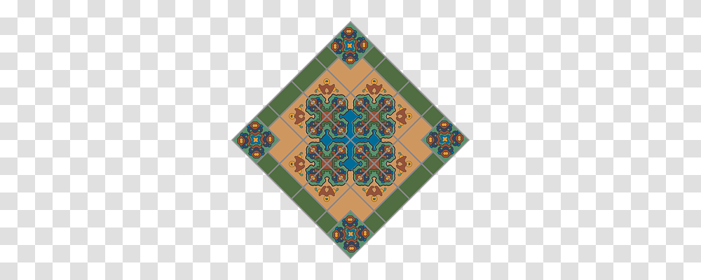 Mosaic Tiles Rug Transparent Png