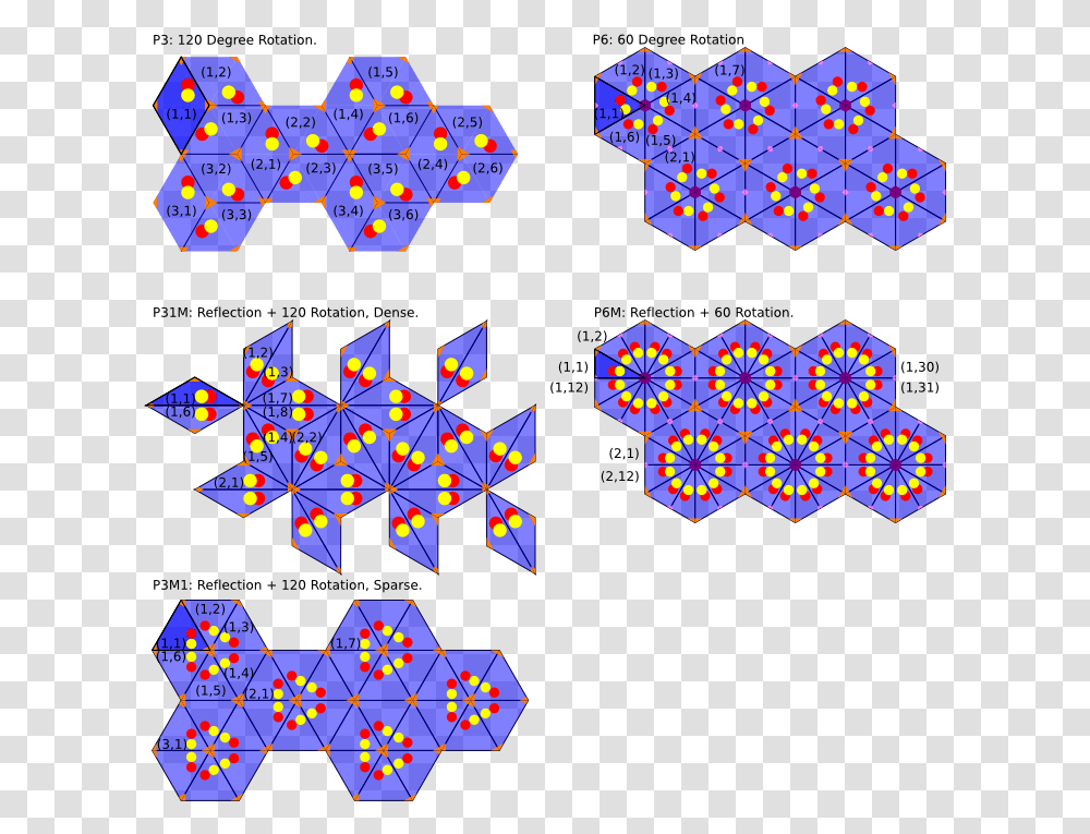 Mosaicos Basados En Teselas Que Son Subdivisiones Simtricas Tiling, Pac Man, Lighting Transparent Png