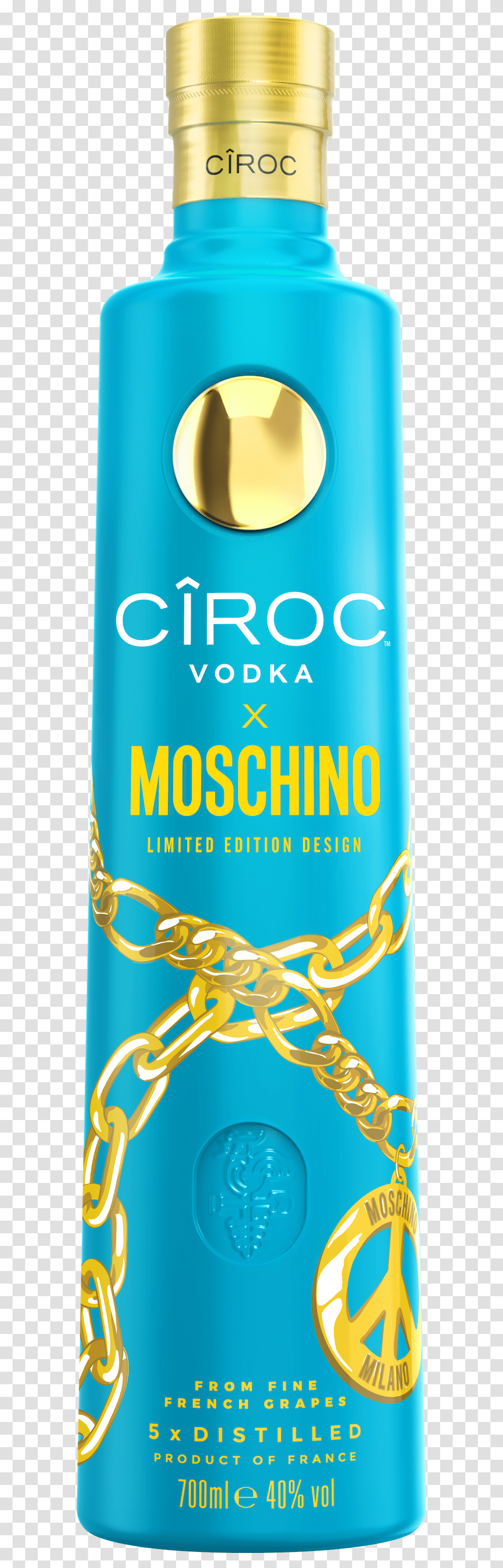 Moschino Ciroc, Tin, Bottle, Can, Beverage Transparent Png