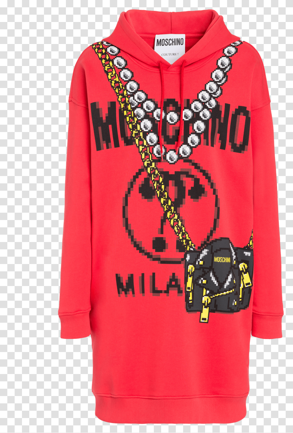 Moschino Iconic Dress, Sleeve, Apparel, Long Sleeve Transparent Png