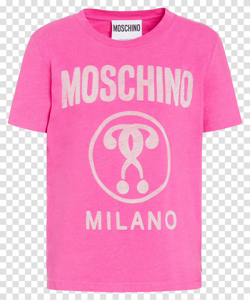 Moschino Milano Black Tshirt Transparent Png