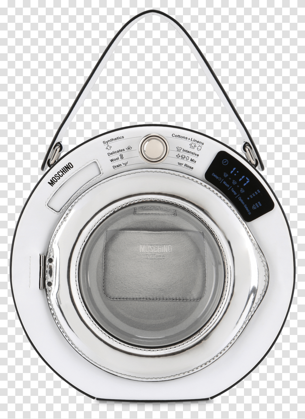 Moschino Washing Machine Bag, Appliance, Washer Transparent Png