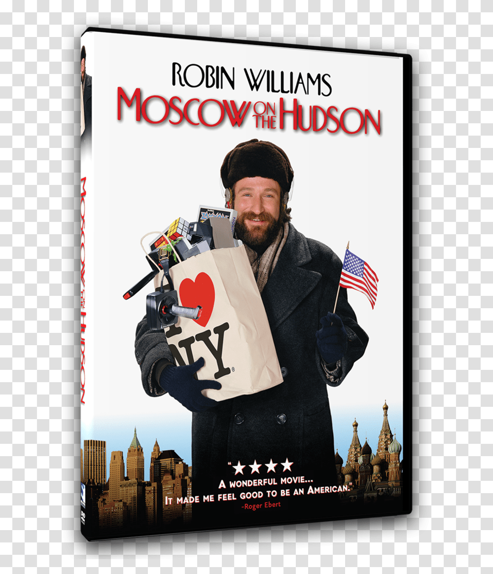 Moscow In The Hudson, Person, Face, Flag Transparent Png