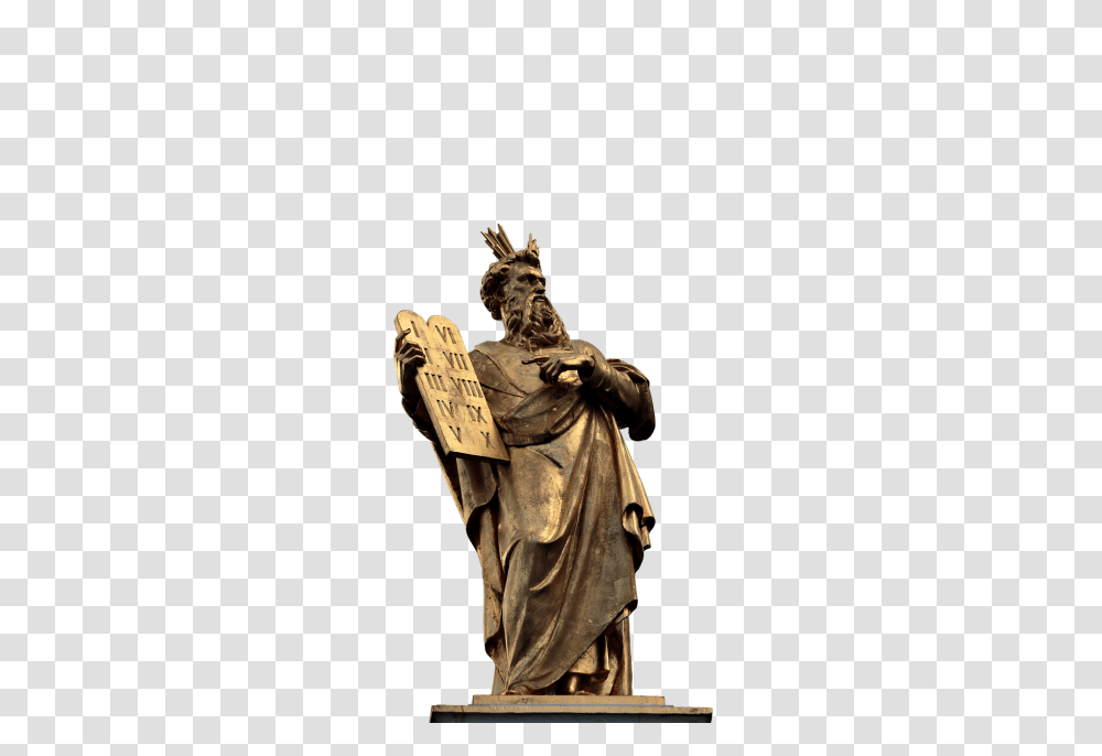 Moses Religion, Sculpture, Statue Transparent Png