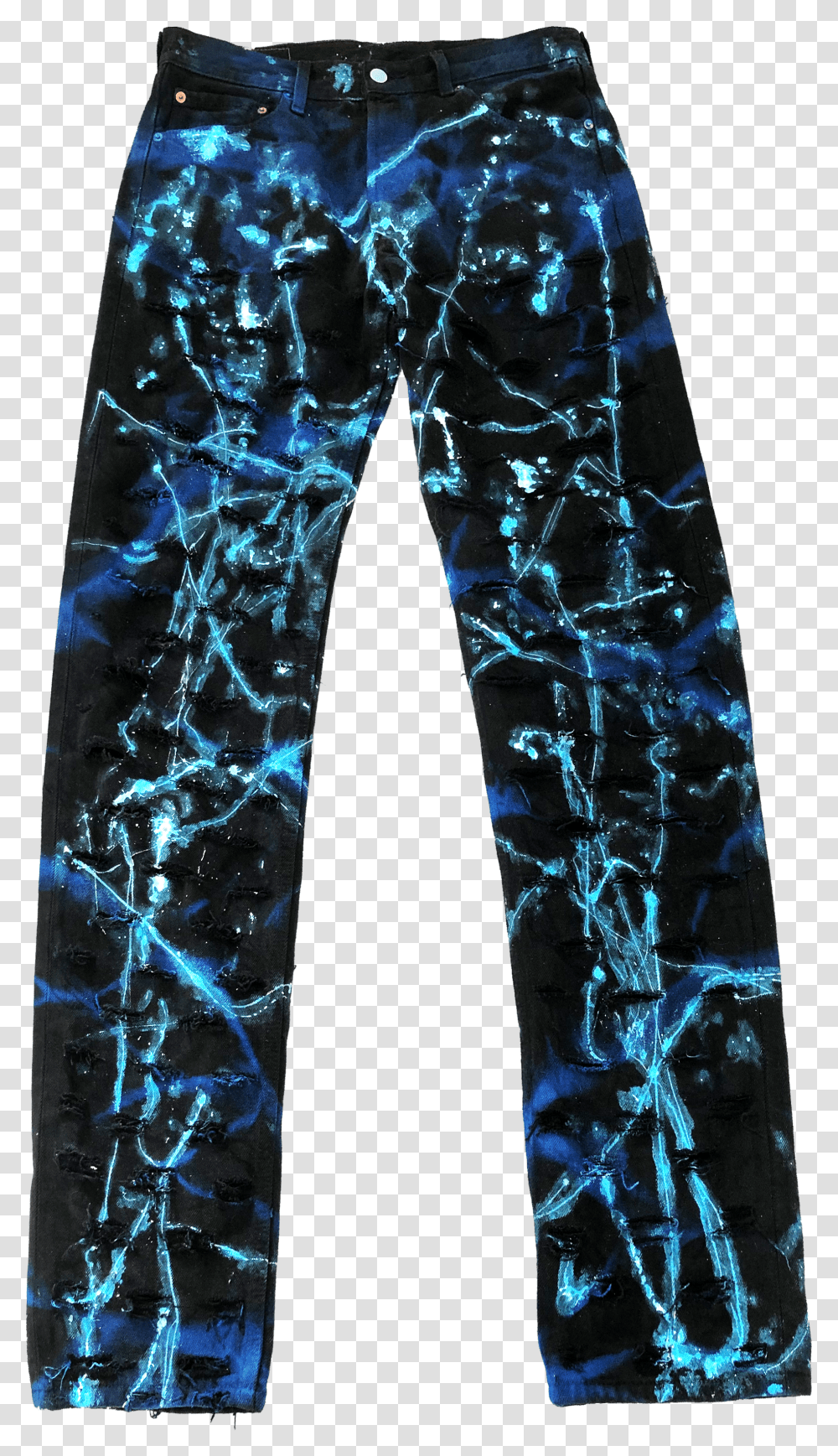 Moshpit Subzero Blue Ripped Jeans Pajamas Transparent Png