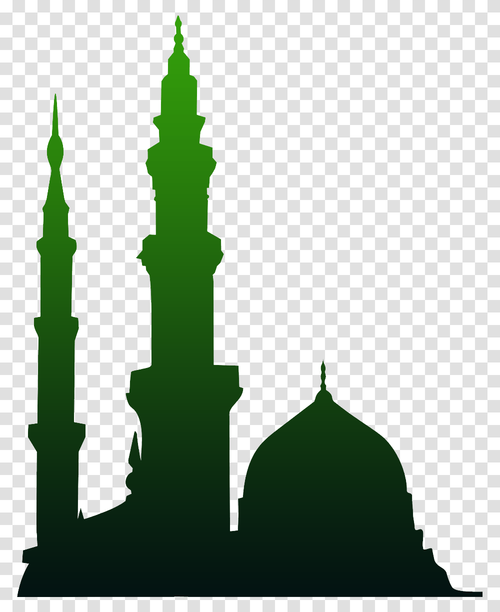 Mosque Background, Fence, Person, Human, Silhouette Transparent Png