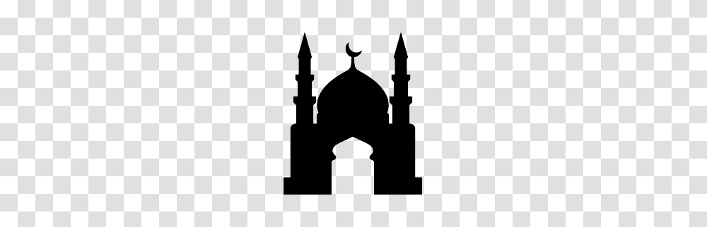 Mosque Clipart Simple, Dome, Architecture, Building, Silhouette Transparent Png