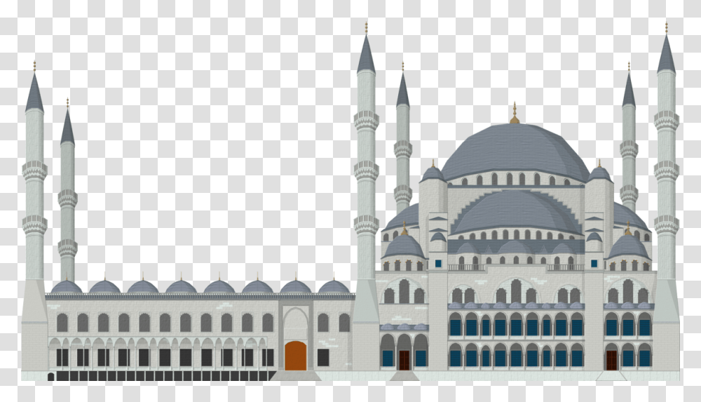 Mosque, Religion, Dome, Architecture, Building Transparent Png