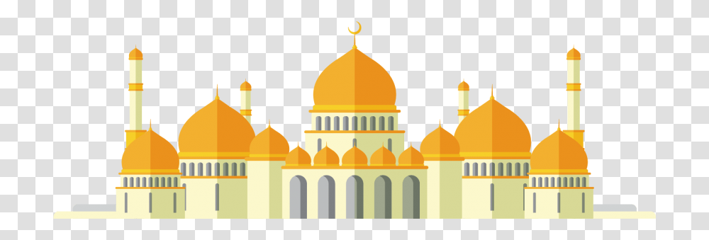 Mosque, Religion, Dome, Architecture, Building Transparent Png