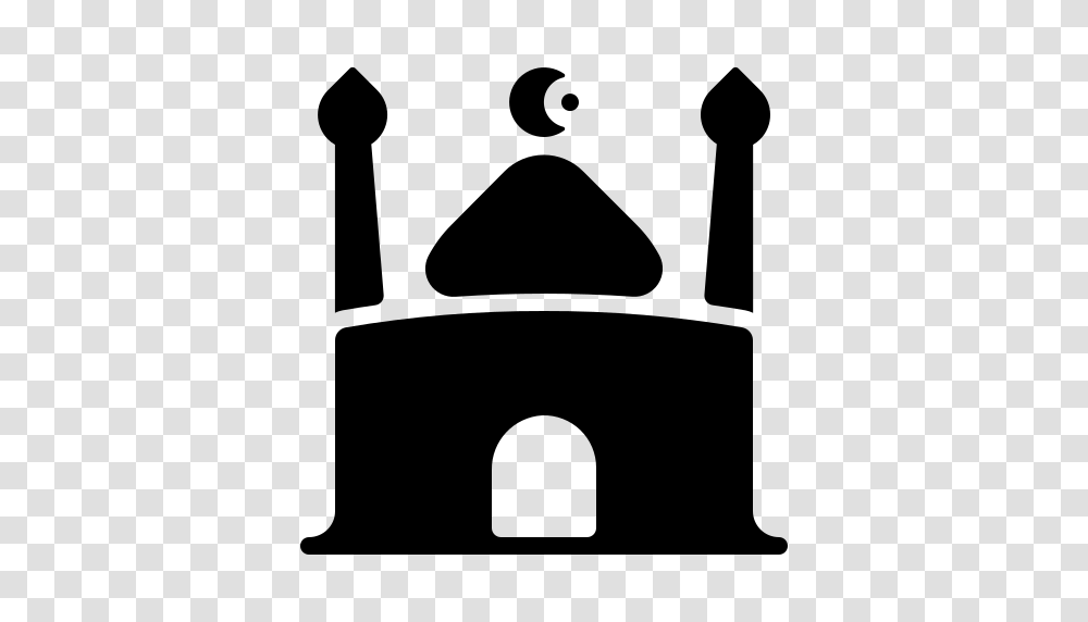 Mosque Religion Islam Icon Free Of Roundies Solid Icons, Gray, World Of Warcraft Transparent Png