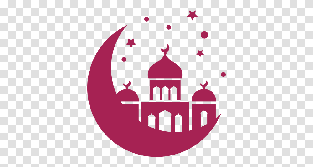 Mosque Tower Dome Crescent Star Detailed 1295712 Mosque Moon Vector, Logo, Symbol, Trademark, Emblem Transparent Png