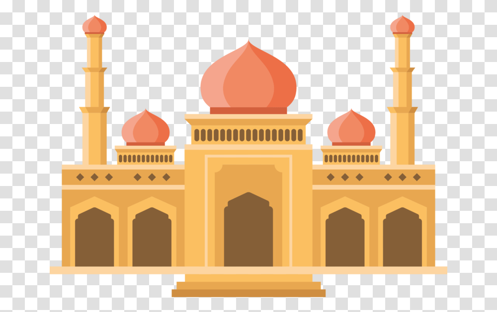 Mosque Vector Vector Mosque Clipart, Architecture, Building, Dome, Temple Transparent Png